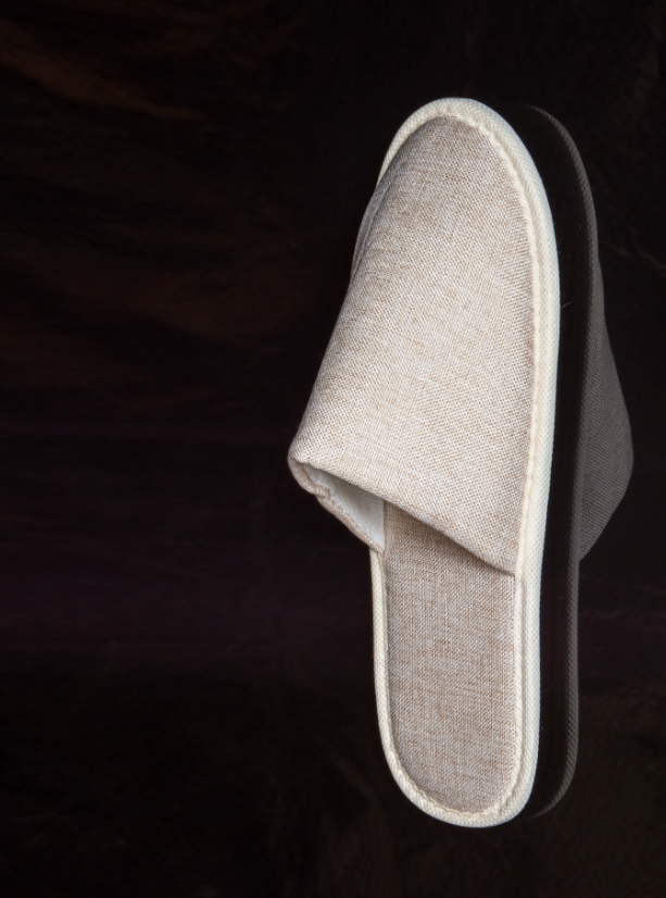 Cream Color Linen - EPE Anti-slip Sole
