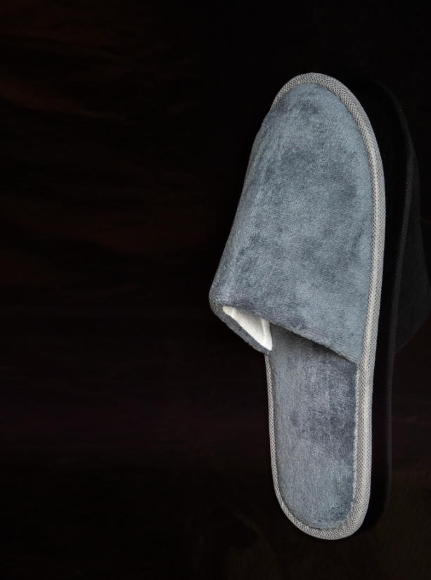 Grey Coral Velvet - EPE Anti-slip Sole